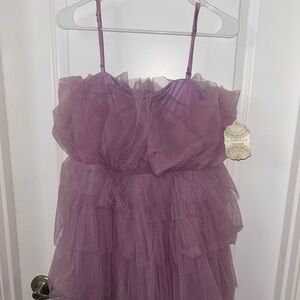 Altar’d state ruffle dress. Light purple. Brand new.